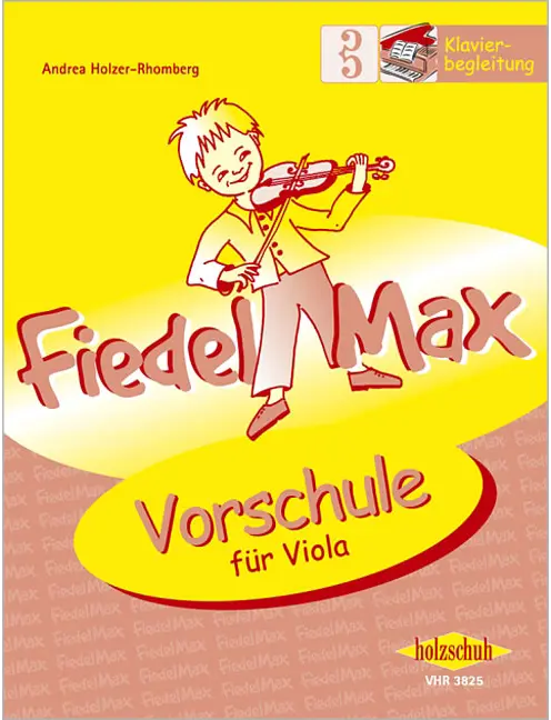 Fiedel-Max Vorschule Viola - Klavierbegleitung